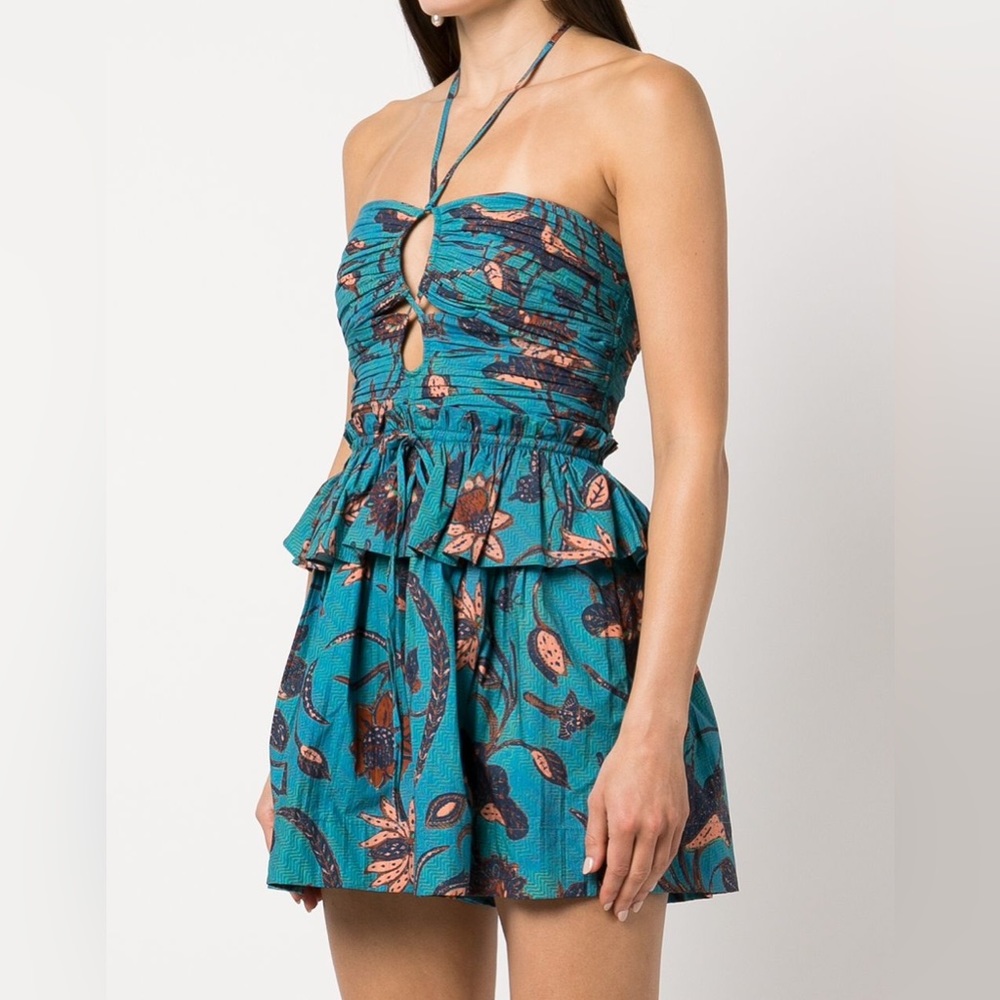 Ulla Johnson Isidro Playsuit - Lagoon